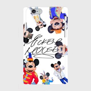 Disney ミッキー 実写 総柄 Iphone ケースの通販 ラクマ