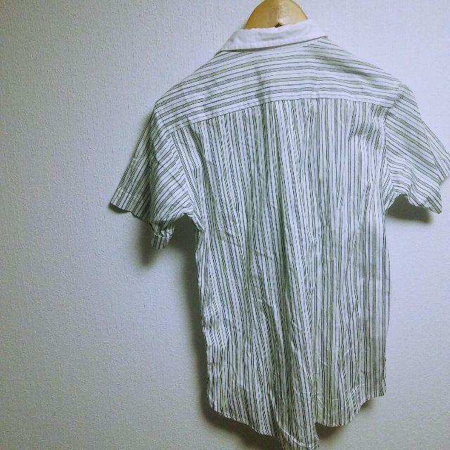 EDIFICE(エディフィス)のEDIFICE STRIPE SHIRT エディフィス ストライプ柄ポロシャツ メンズのトップス(ポロシャツ)の商品写真