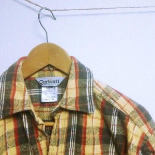 カーハート(carhartt)のCarhartt check shirt カーハート チェック柄 厚手長袖シャツ(シャツ)