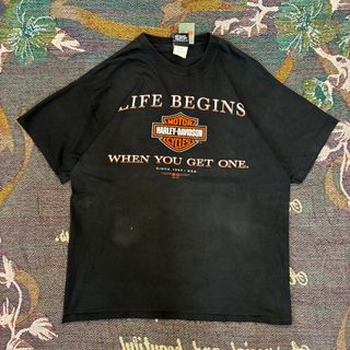 "HARLEY-DAVIDSON"T-shirt(Tシャツ/カットソー(半袖/袖なし))
