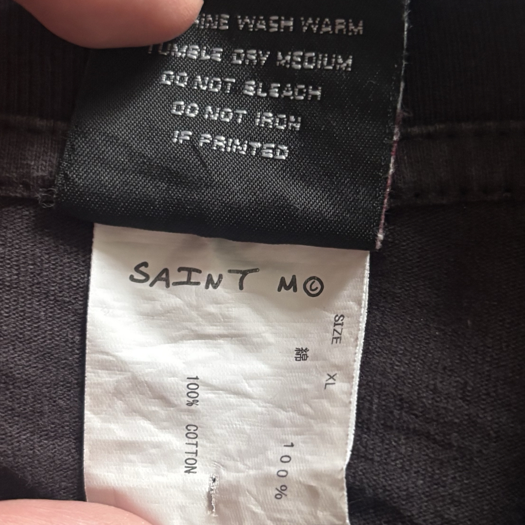 READY MADES(レディーメイド)のsaint mxxxxxx  ロングTシャツ メンズのトップス(Tシャツ/カットソー(七分/長袖))の商品写真