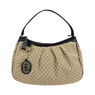 グッチ(GUCCI)のグッチ ディアマンテ ショルダーバッグ キャンバス 232955 ベージュ レディース GUCCI  中古(ショルダーバッグ)