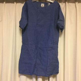 オーシバル(ORCIVAL)の爽やかLINEN ワンピ❤️(ミニワンピース)