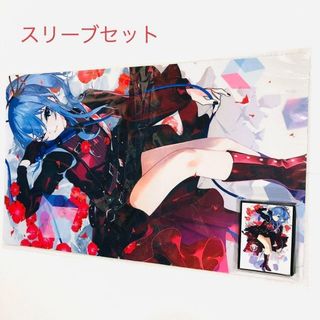 ホロライブ 星街すいせい ダークドレス スリーブ プレイマット 混沌の女神様(カードサプライ/アクセサリ)