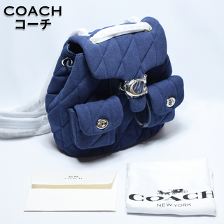 コーチアウトレット(COACH OUTLET)の【新品未使用】COACH　コーチ　タビーバックパック　キルティング　レディース(リュック/バックパック)