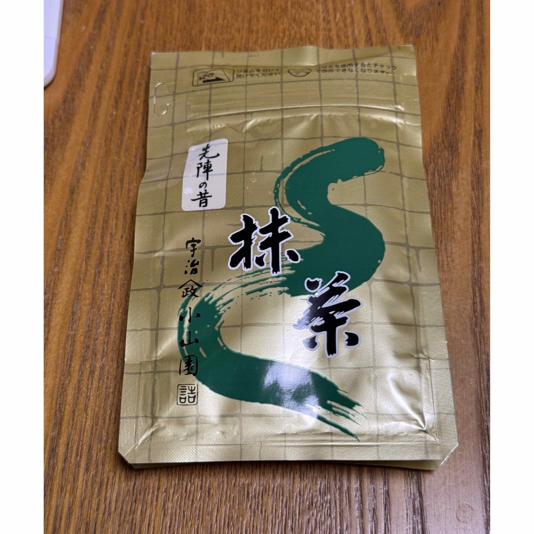抹茶 先陣の昔 100g 小山園 山政小山園  食品/飲料/酒の飲料(茶)の商品写真