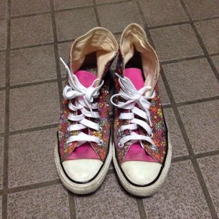 コンバース(CONVERSE)のコンバース 花柄 スニーカー(スニーカー)