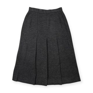 アクアスキュータム(AQUA SCUTUM)のAquascutum アクアスキュータム ジャージーウール スカート サイズ 9 /レナウン/ビンテージ(ひざ丈スカート)