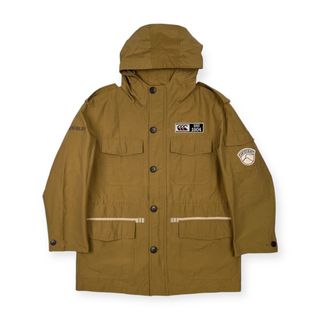 カンタベリー(CANTERBURY)のCANTERBURY カンタベリー 60/40クロス ミリタリー マウンテンパーカー ジャケット サイズ M /メンズ/カーキベージュ系/ラグビー(マウンテンパーカー)