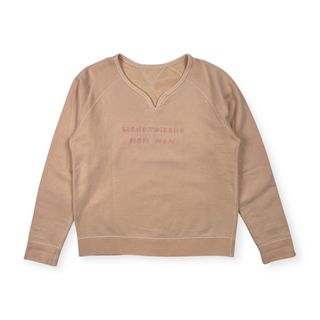 Mademoiselle NON NON マドモアゼルノンノン ロゴ刺繍 スウェット トレーナー シャツ サイズ 40 (L) /ピンク系/レディース(トレーナー/スウェット)
