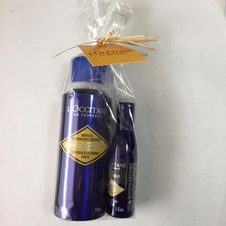 ロクシタン(L'OCCITANE)のロクシタン インテンスイモーテル クレンジングフォームセット(クレンジング/メイク落とし)