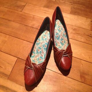 コキュ(COCUE)の値下げ‼COCUE 赤のパンプス(ハイヒール/パンプス)