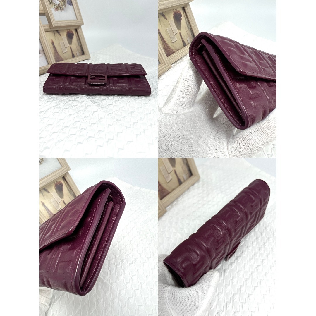 ✨極美品✨FENDI フェンディ バケット チェーンウォレット バーガンディ
