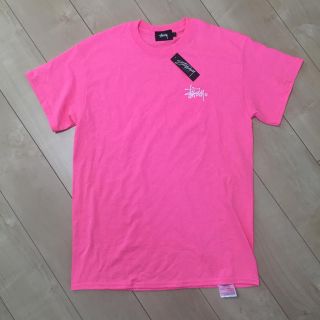 ステューシー(STUSSY)のstussyピンクT(Tシャツ(半袖/袖なし))