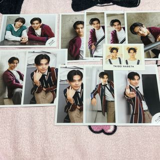 鍋田大成 公式写真 厚紙 クマ耳 末永光(アイドルグッズ)