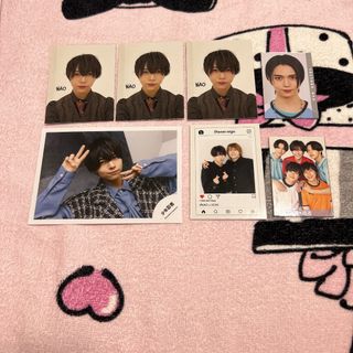 織山尚大 少年忍者 公式写真 厚紙 デタカ(アイドルグッズ)