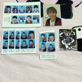 橋本涼 HiHi Jets B&ZAI 証明写真 厚紙(アイドルグッズ)