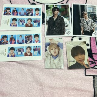 井上瑞稀 証明写真 公式写真 HiHi Jets KEY TO LIT 厚紙(アイドルグッズ)