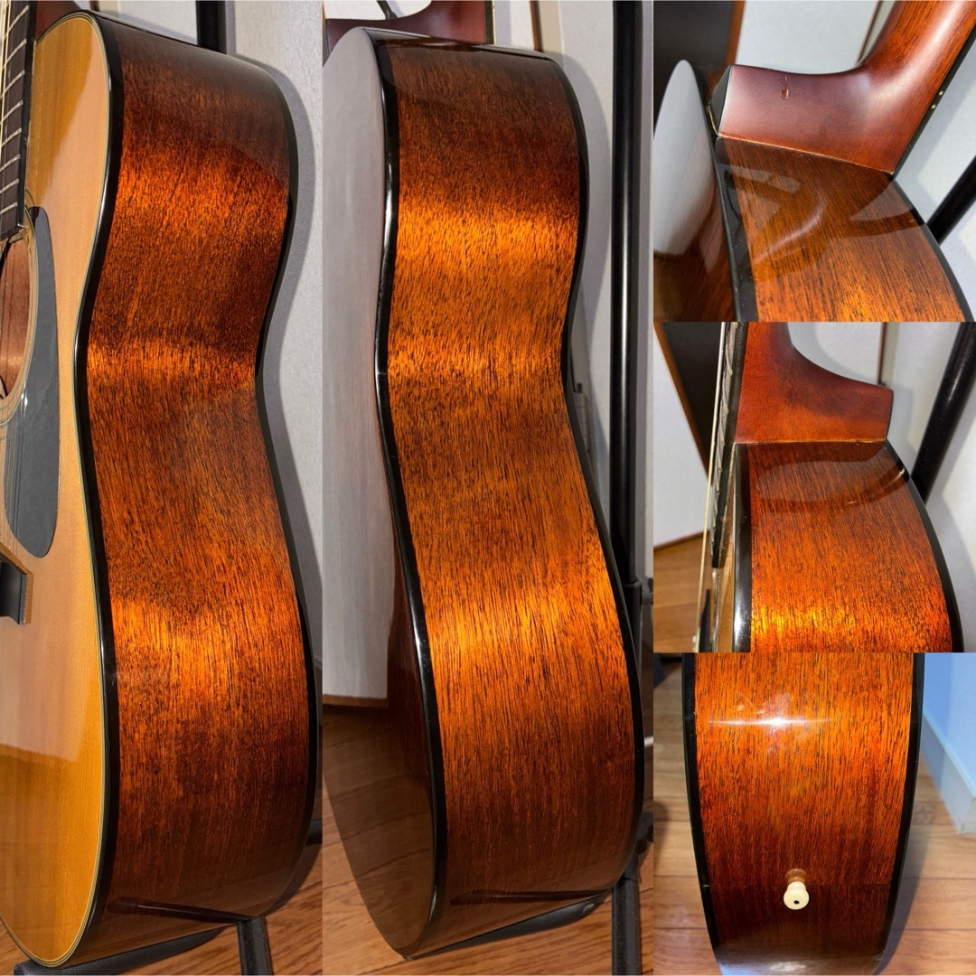 調整済 MORRIS(モーリス)MF-201N ソフトケース付 アコギ