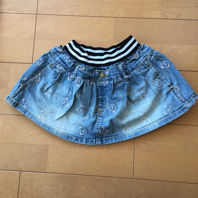 JENNI(ジェニィ)のsister jenni デニムスカート 120cm キッズ/ベビー/マタニティのキッズ服女の子用(90cm~)(スカート)の商品写真