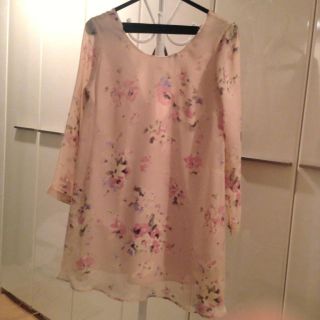 スナイデル(SNIDEL)のsnidel 花柄ワンピース♡(ミニワンピース)