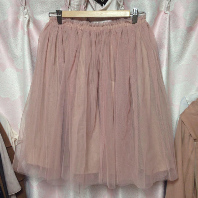 Ungrid(アングリッド)のチュールスカート＊新品タグ付き レディースのスカート(ひざ丈スカート)の商品写真