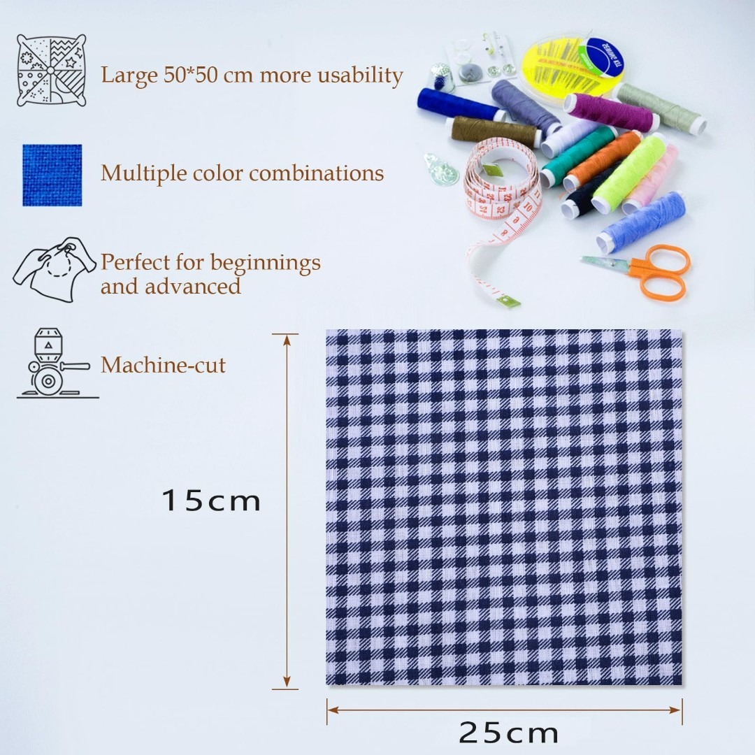 【新着商品】生地 綿 可愛い はぎれ布セット20/50枚セット パッチワーク プ ハンドメイドの素材/材料(生地/糸)の商品写真