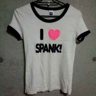 スパンク(Spank!)のspank!ロゴTシャツ(Tシャツ(半袖/袖なし))