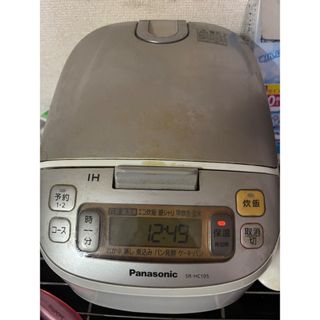 Panasonic IH炊飯器 SR-HC105 内釜に傷あり 動作良好