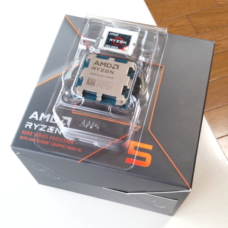 エーエムディー(AMD)のRyzen 5 8500G BOX　AMD-CPU/APU AM5 6C12T(PCパーツ)