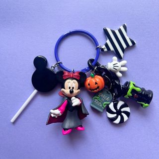 じゃらじゃらキーホルダー ミニー ディズニー ハロウィン