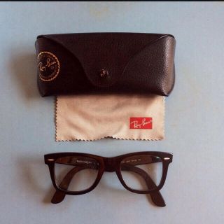 レイバン(Ray-Ban)のRay-Ban WAYFARER 黒縁(サングラス/メガネ)