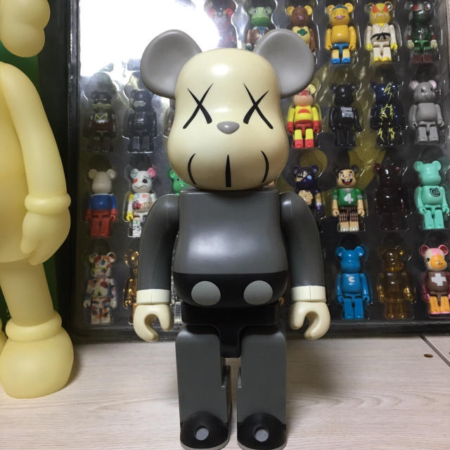 メディコムトイ ベアブリック KAWS COMPANION 400%