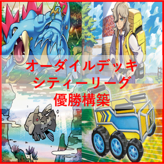 ポケモンカード　オーダイル　デッキ　プレシャスキャリー　[04130]