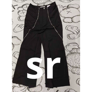 FFFPOSTALSERVICE Zip Trouser Black パンツ(デニム/ジーンズ)