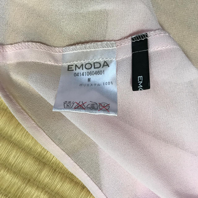 EMODA(エモダ)のエモダ シフォントップス レディースのトップス(シャツ/ブラウス(半袖/袖なし))の商品写真