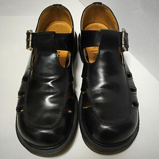 ドクターマーチン(Dr.Martens)のドクターマーチン  ブラック  UK6(？)6.5(？)(ローファー/革靴)