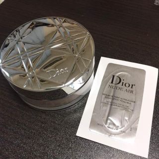 ディオール(Dior)の【チップ様 専用】ファンデサンプル付き★ディオールヌードエアー(フェイスパウダー)