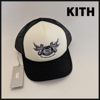 キス(KITH)の★新品未使用★タグ付き★KITH トラッカーキャップ ブラック(キャップ)