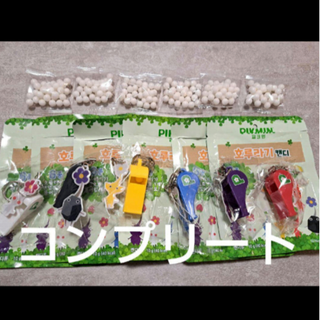 ニンテンドウ(任天堂)の日本未発売 ピクミン ホイッスル PIKMIN 笛 コンプリート(キャラクターグッズ)