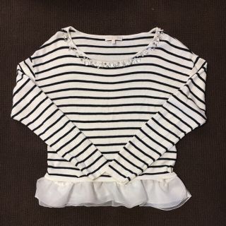 プロポーションボディドレッシング(PROPORTION BODY DRESSING)のボーダーニット (カットソー(長袖/七分))