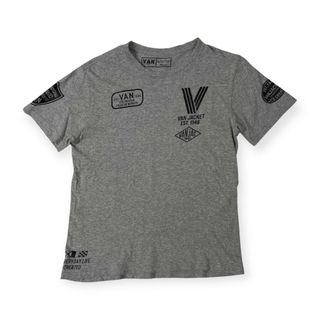 ヴァンヂャケット(VAN Jacket)のVAN JAC ヴァンヂャケット グラフィックスプリント 半袖Tシャツ サイズ M /グレー(その他)