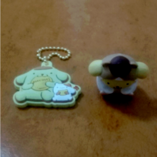ポムポムプリン キーホルダー ケーブルアクセサリー