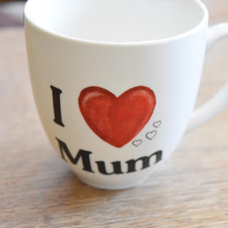 I ❤ Mumカップ(グラス/カップ)