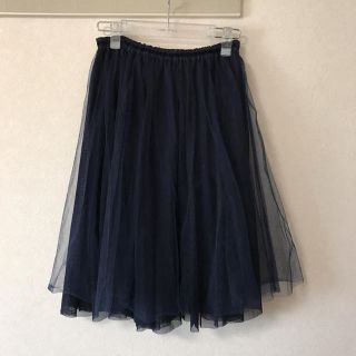 トッコ(tocco)のチュールスカート(ひざ丈スカート)