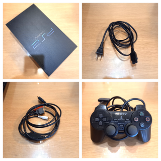 ソニー(SONY)の訳アリ PlayStation2 SCPH-39000 本体 コントローラー 付(家庭用ゲーム機本体)