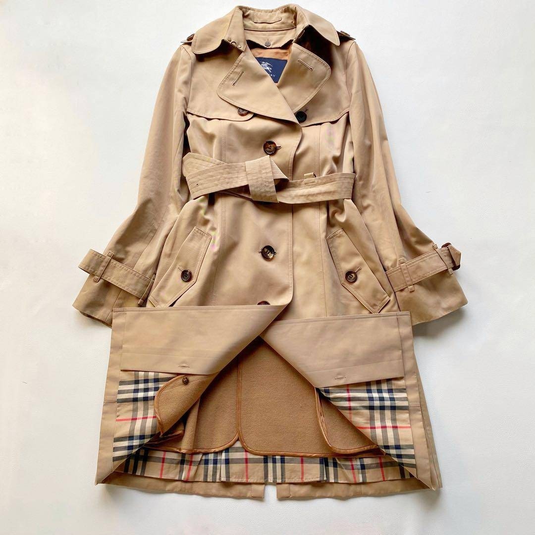 希少ヴィンテージ】Burberrys/ノヴァチェックトレンチコート/玉虫色M