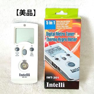 【美品】IMT-301 メトロノーム＆チューナー 温度/湿度計付(その他)
