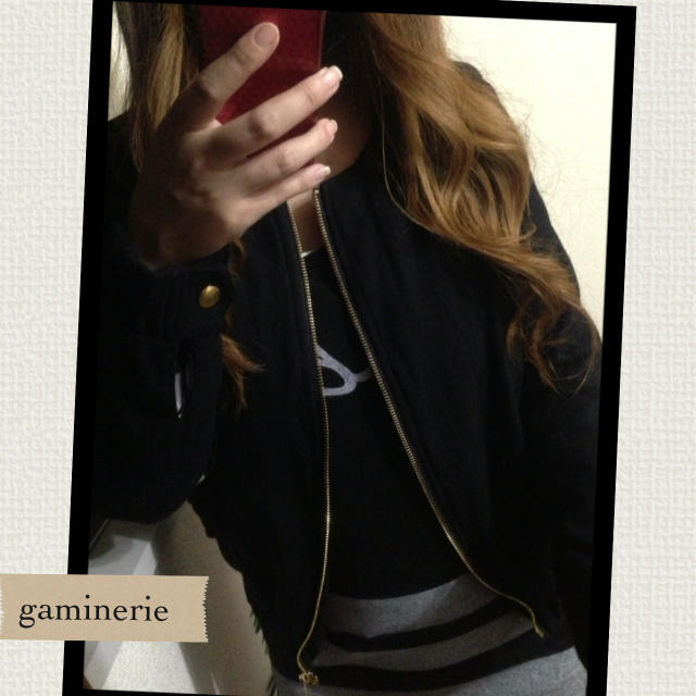 gaminerie(ギャミヌリィ)のとーこ様専用♥gaminerieブルゾン レディースのジャケット/アウター(ブルゾン)の商品写真