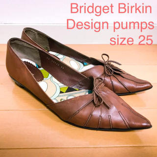 ブリジットバーキン(Bridget Birkin)の【専用】Bridget Birkin デザインパンプス  size 25(ハイヒール/パンプス)